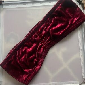 Velvet bandeau